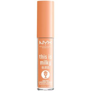 NYX Professional Makeup This Is Milky Gloss - Salted Caramel Shake - Lipgloss - 4 ml