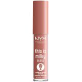 NYX Professional Makeup - This is Milky Gloss Flavor Lipgloss 4 ml Nr. 19 - Choco Latte Shake (2122.5 € / 1 l)