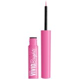 Nyx - Vivid Brights - Liquid Eyeliner - Pink - Ultragepigmenteerd, Matte Finish