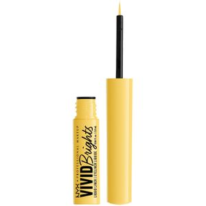 NYX Professional Makeup Vivid Brights Vloeibare Eyeliner Tint 03 Had Me At Yellow 2 ml