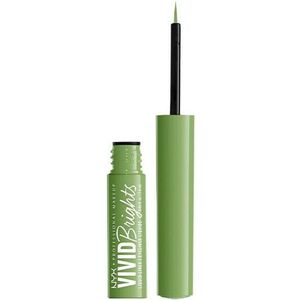 NYX Professional Makeup Oog make-up Eyeliner Vivid Bright Liquid Liner 002 Ghosted Green