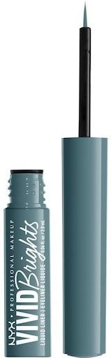 NYX Professional Makeup Vivid Brights Vloeibare Eyeliner Tint 01 Cyan Simp 2 ml