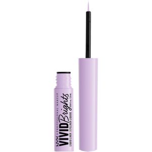 Nyx Professional Makeup - Vivid Brights Liquid Liner - Purple Pink - Liquid Eye Liner - Lilac Pink