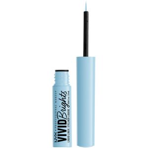 NYX Professional Makeup Vivid Brights Vloeibare Eyeliner Tint 06 Blue Thang 2 ml