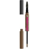 NYX Professional Makeup Langdurige veganistische getinte vloeibare wenkbrauwgel, mascara met natuurlijke look, tot 2 dagen, bestand tegen overdracht, vervagen en vlekken, nul tot