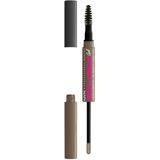 NYX Professional Makeup Langdurige veganistische getinte vloeibare wenkbrauwgel, mascara met natuurlijke look, tot 2 dagen, bestand tegen overdracht, vervagen en vlekken, nul