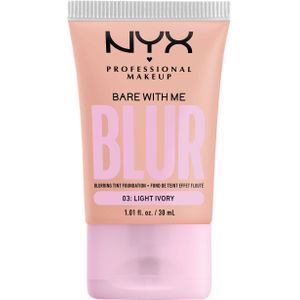 NYX PROFESSIONAL MAKEUP Bare With Me Blur Tint Foundation 03 Light Ivory