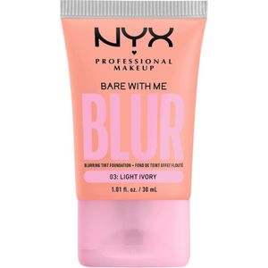 NYX PROFESSIONAL MAKEUP Bare With Me Blur Tint Foundation 03 Light Ivory