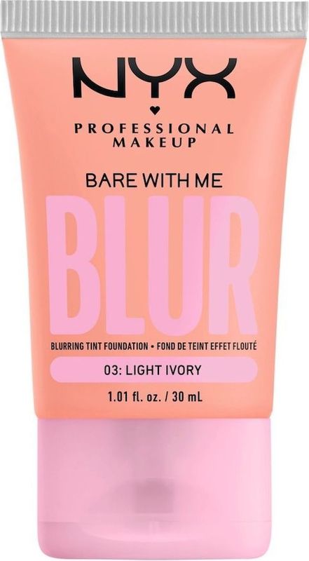 NYX Professional Makeup Bare With Me Blurring Tint Foundation 30 ml 03 - Light Ivory