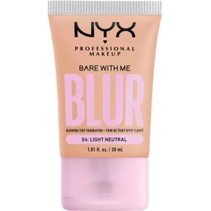 NYX PROFESSIONAL MAKEUP Bare With Me Blur Tint Foundation 04 Light Neutral