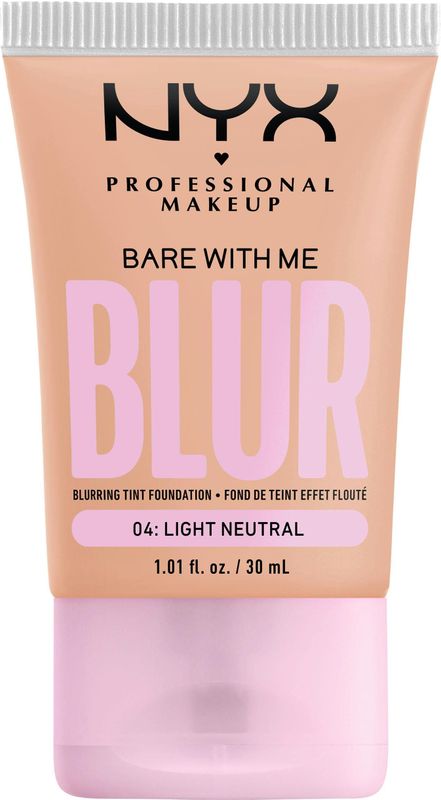 NYX Professional Makeup Bare With Me Blurring Tint Foundation 30 ml LIGHT NEUTRAL