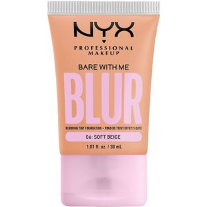 NYX Bare With Me Blur Tint Foundation 06 Soft Beige 30 ml