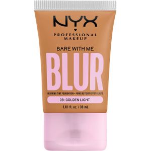 NYX PROFESSIONAL MAKEUP Bare With Me Blur Tint Foundation 08 Golden Light