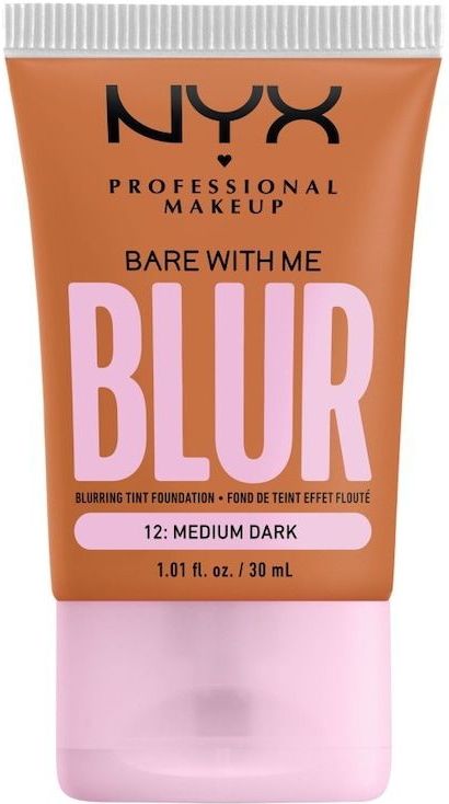 NYX Professional Makeup - Bare with Me Blur - Foundation - Medium Dark - Blur-effect