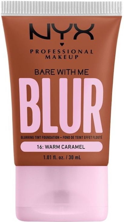 NYX Professional Makeup Bare With Me Blurring Tint Foundation 30 ml 16 - Warm Caramel