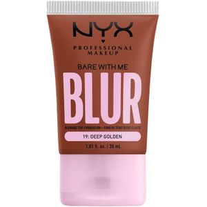 NYX Professional Makeup - Bare with Me Blur - Blur Foundation - Deep Golden