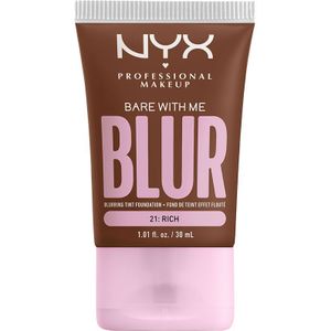 NYX PROFESSIONAL MAKEUP Bare With Me Blur Tint Foundation 21 Rich