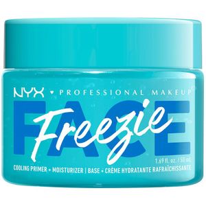 NYX PROFESSIONAL MAKEUP NYX Professional Make Up Face Freezie Cooling Primer en Moisturizer, 10-in-1, hydraterend, voor een verstevigd huidbeeld, met sneeuwpadden en niacinamide, 50 ml