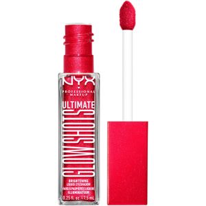 NYX Professional Makeup Ultimate Glow Shots vloeibare glitteroogschaduw Tint 19 $trawberry $Tacked 7,5 ml