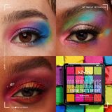 NYX Professional Makeup Ultimate Shadow Palette - I Know That's Bright - Oogschaduw Palet