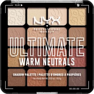 NYX Professional Makeup Ultimate Shadow Palette Warm Neutrals Oogschaduw Palet