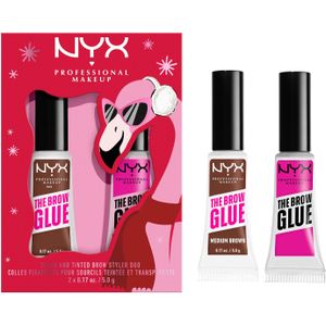 NYX The Brow Glue Duo Gift Box 2 st