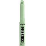 NYX Professional Makeup Korrigierender Concealer, Kaschiert Augenringe, Unreinheiten, dunkle Flecken und Verfärbungen ab, Mit Hyaluron, 12 Stunden Halt, Vegane Formel, Pro Fix Stick, Green
