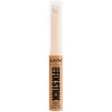 NYX Professional Makeup Korrigierender Concealer, Kaschiert Augenringe, Unreinheiten, dunkle Flecken und Verfärbungen ab, Mit Hyaluron, 12 Stunden Halt, Vegane Formel, Pro Fix Stick, Golden