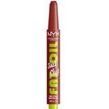 NYX Professional Makeup Fat Oil Slick Click Going Viral lippenbalsem roze 2g