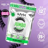 NYX Jumbo Lash Nepwimpers - Voor Extra Volume Zonder Lijm - Tot Wel 12 Uur Draagcomfort - Herbruikbaar - Vegan - Makkelijk te Verwijderen - 0.9 Major Spikes