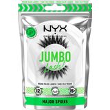NYX Jumbo Lash Nepwimpers - Voor Extra Volume Zonder Lijm - Tot Wel 12 Uur Draagcomfort - Herbruikbaar - Vegan - Makkelijk te Verwijderen - 0.9 Major Spikes