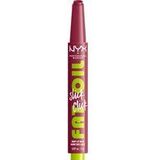 NYX Professional Makeup Fat Oil Slick Click That' Major lippenbalsem pruim 2g