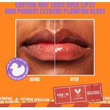 NYX Duck Plump lipgloss voor volle, extreem glanzende lippen - Clearly Spicy - 6,8 ml