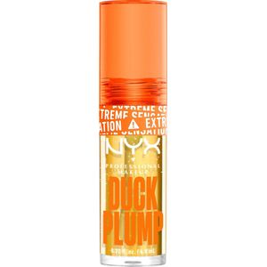 NYX Duck Plump lipgloss voor volle, extreem glanzende lippen - Clearly Spicy - 6,8 ml