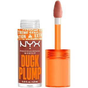 Nyx Professional Makeup Duck Plump - Brown- Of Applause - Plumping lipgloss - Bruin - 6,8ml