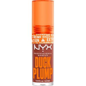 Nyx Professional Makeup Duck Plump - Brown- Of Applause - Plumping lipgloss - Bruin - 6,8ml