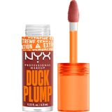 Nyx Professional Makeup Duck Plump - Brick Of Time - Plumping lipgloss - Rood - 6,8ml