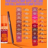 Nyx Professional Makeup Duck Plump - Brick Of Time - Plumping lipgloss - Rood - 6,8ml