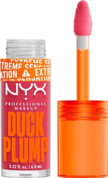 Nyx Professional Makeup Duck Plump - Strike A Rose - Plumping lipgloss - Roos - 6,8ml