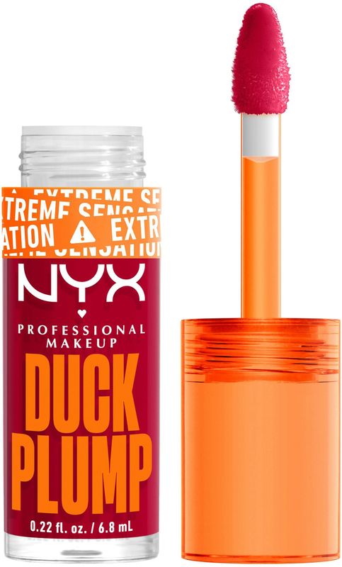 Nyx Professional Makeup Duck Plump - Hall Of Flame - Plumping lipgloss - Rood - 6,8ml