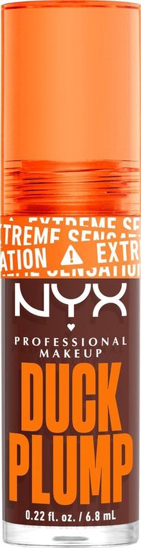 Nyx Professional Makeup Duck Plump - Twice The Spice - Plumping lipgloss - Bruin - 6,8ml