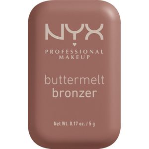 NYX Professional Makeup Buttermelt Bronzer Butta Biscuit Butter Poeder Bronzer Bruin