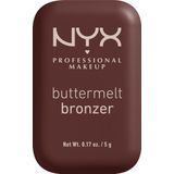 NYX Professional Makeup Buttermelt Bronzer Butta Than U Butter Poeder Bronzer - Bruin - 5GR