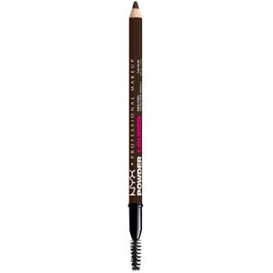 NYX Professional Makeup Powder Louder Wenkbrauwpotlood - Alle huidtypes - Deep Brown - 1.15 gr