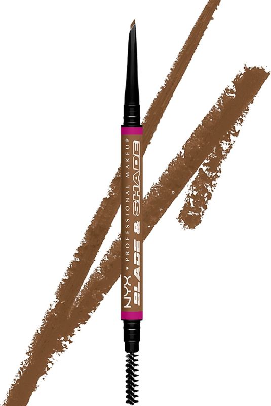 NYX Professional Make Up Blade N Shade Blonde Potlood - Voor ultieme precisie - Blijft tot 16 uur lang zitten - Lichtblond - 1ST