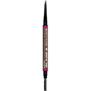 NYX Professional Make Up Blade N Shade Brunette Potlood - Voor ultieme precisie - Blijft tot 16 uur lang zitten - Donkerbruin - 1ST