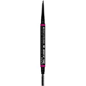NYX Professional Make Up Blade N Shade Black Potlood - Voor ultieme precisie - Blijft tot 16 uur lang zitten - Zwart - 1ST