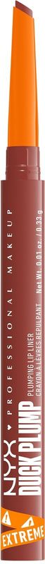 NYX Professional Make Up Duck Plump 07 Swollen Spice Lippotlood - Voor kleurrijke vollere lippen - Blijft tot 10 uur zitten - 1ST