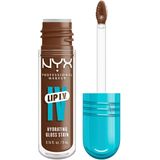 NYX Professional Make Up Lip IV 03 Splash N Spice Hydraterende Lipgloss - Tot 12 uur hydratatie - Verrijkt met Magnesium, Vitamine B12 en Kokoswater - 5ml