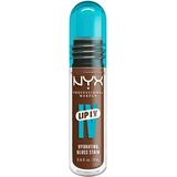 NYX Professional Make Up Lip IV 03 Splash N Spice Hydraterende Lipgloss - Tot 12 uur hydratatie - Verrijkt met Magnesium, Vitamine B12 en Kokoswater - 5ml